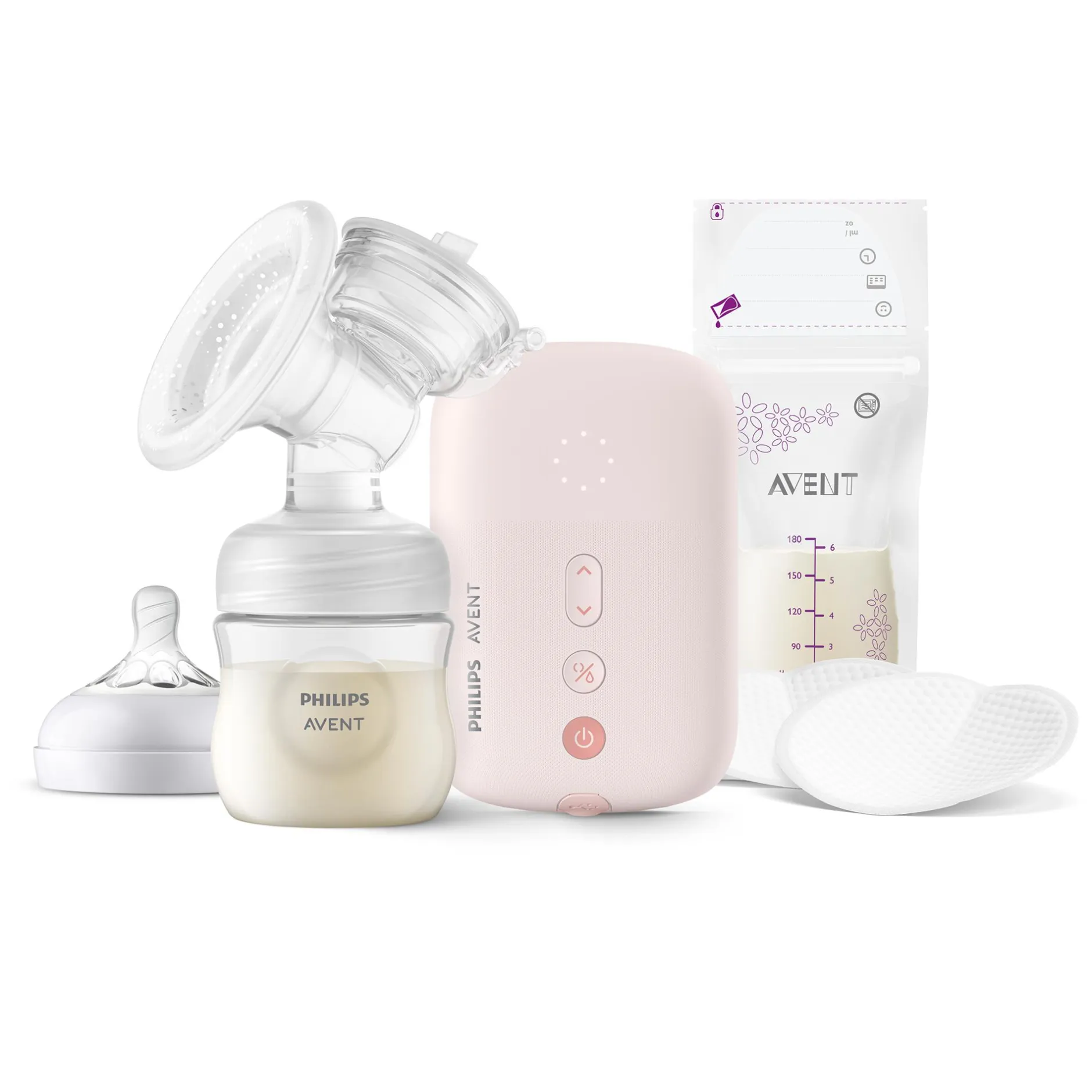 PHILIPS AVENT Elektrische Einzelmilchpumpe Natural Motion SCF395/31* Milchpumpen