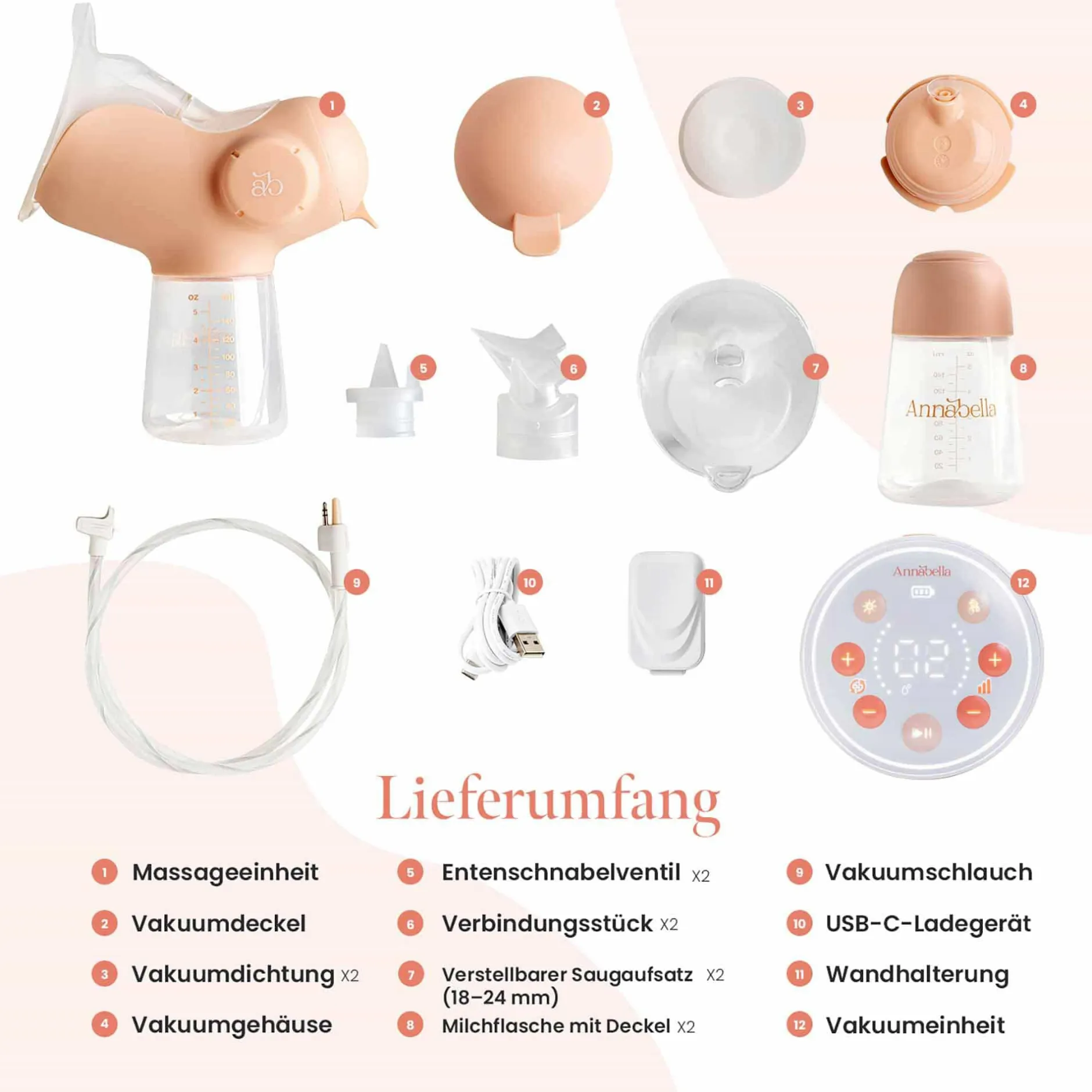 Annabella elektrische Milchpumpe* Milchpumpen