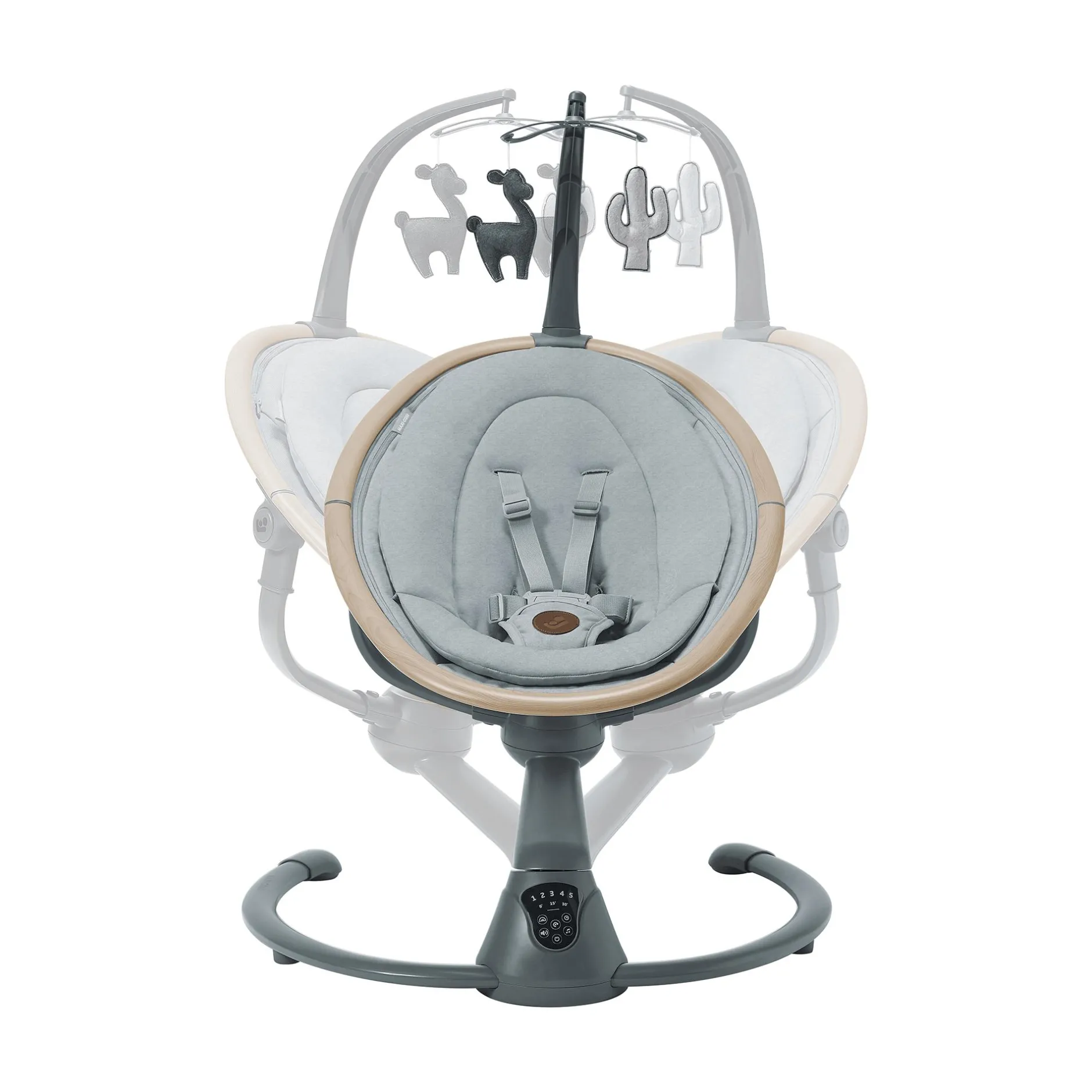 MAXI-COSI Elektrische Schaukel Cassia Beyond Grey Eco* Wippen