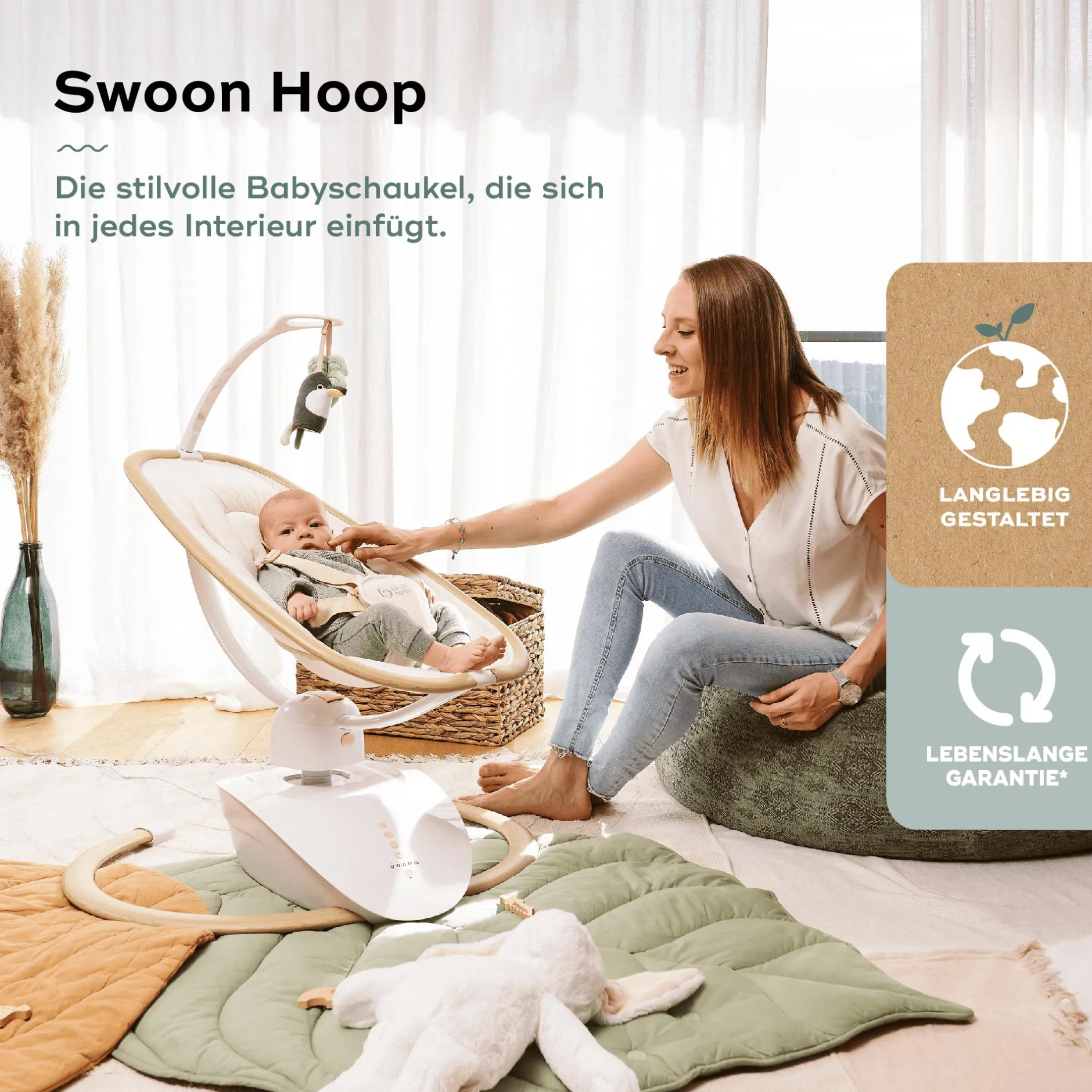 babymoov Elektrische Schaukel Swoon Hoop* Spielgeräte