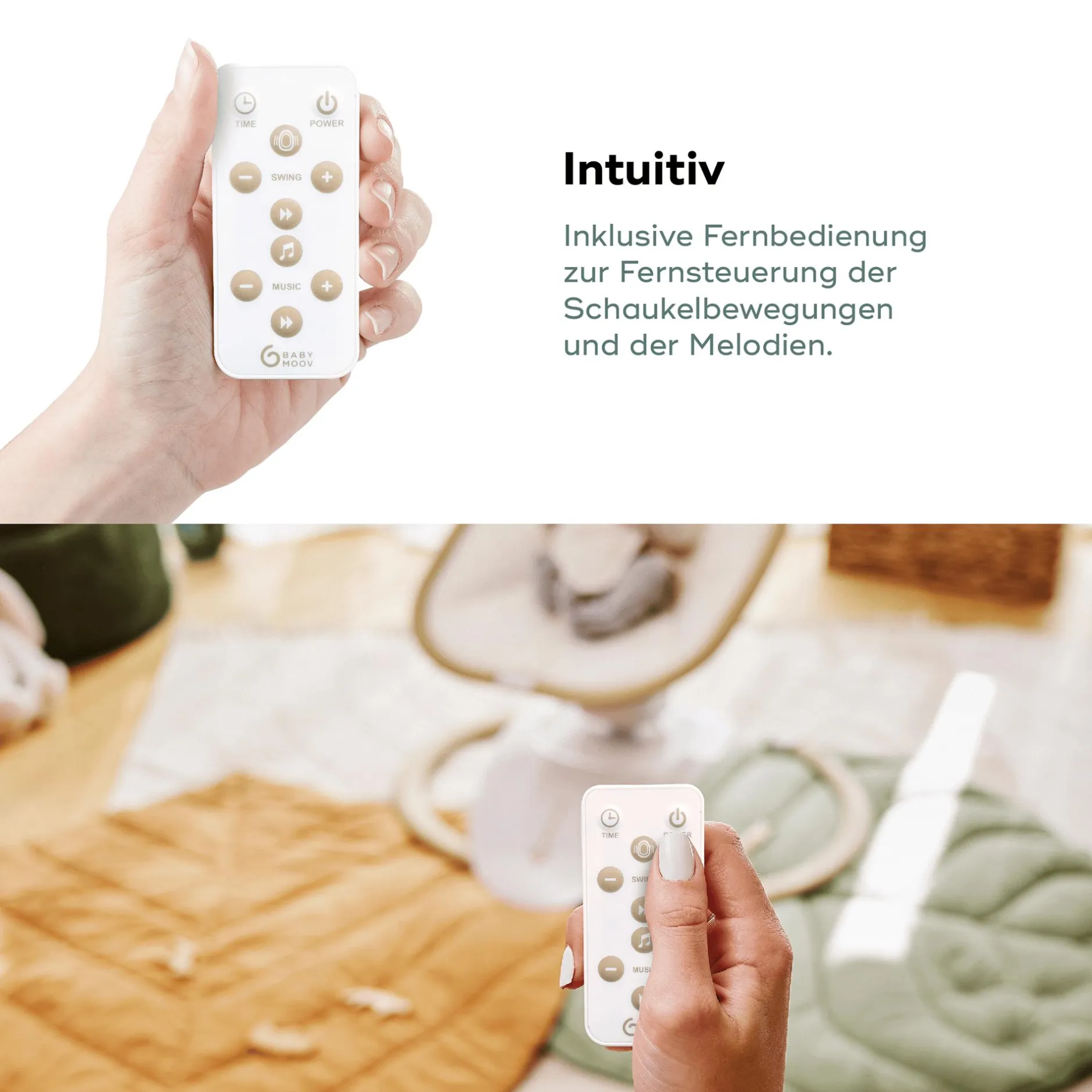 babymoov Elektrische Schaukel Swoon Hoop* Spielgeräte