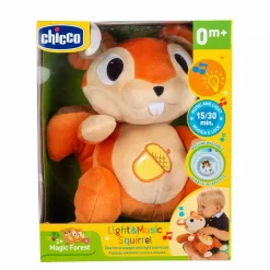 chicco Elektronisches Kuscheltier Eichhörnchen*Kinder Elektronisches Spielzeug
