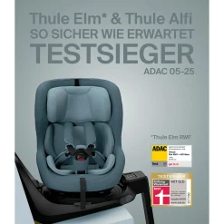 THULE Elm Black*Kinder Reboarder 0-18 Kg, Gruppe 0+/1