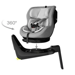 THULE Elm Light Grey*Kinder Reboarder 0-18 Kg, Gruppe 0+/1