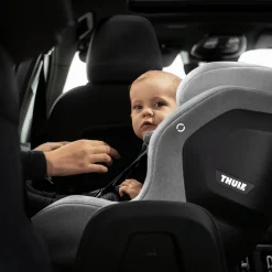 THULE Elm Light Grey*Kinder Reboarder 0-18 Kg, Gruppe 0+/1