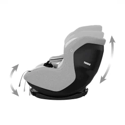 THULE Elm Light Grey*Kinder Reboarder 0-18 Kg, Gruppe 0+/1