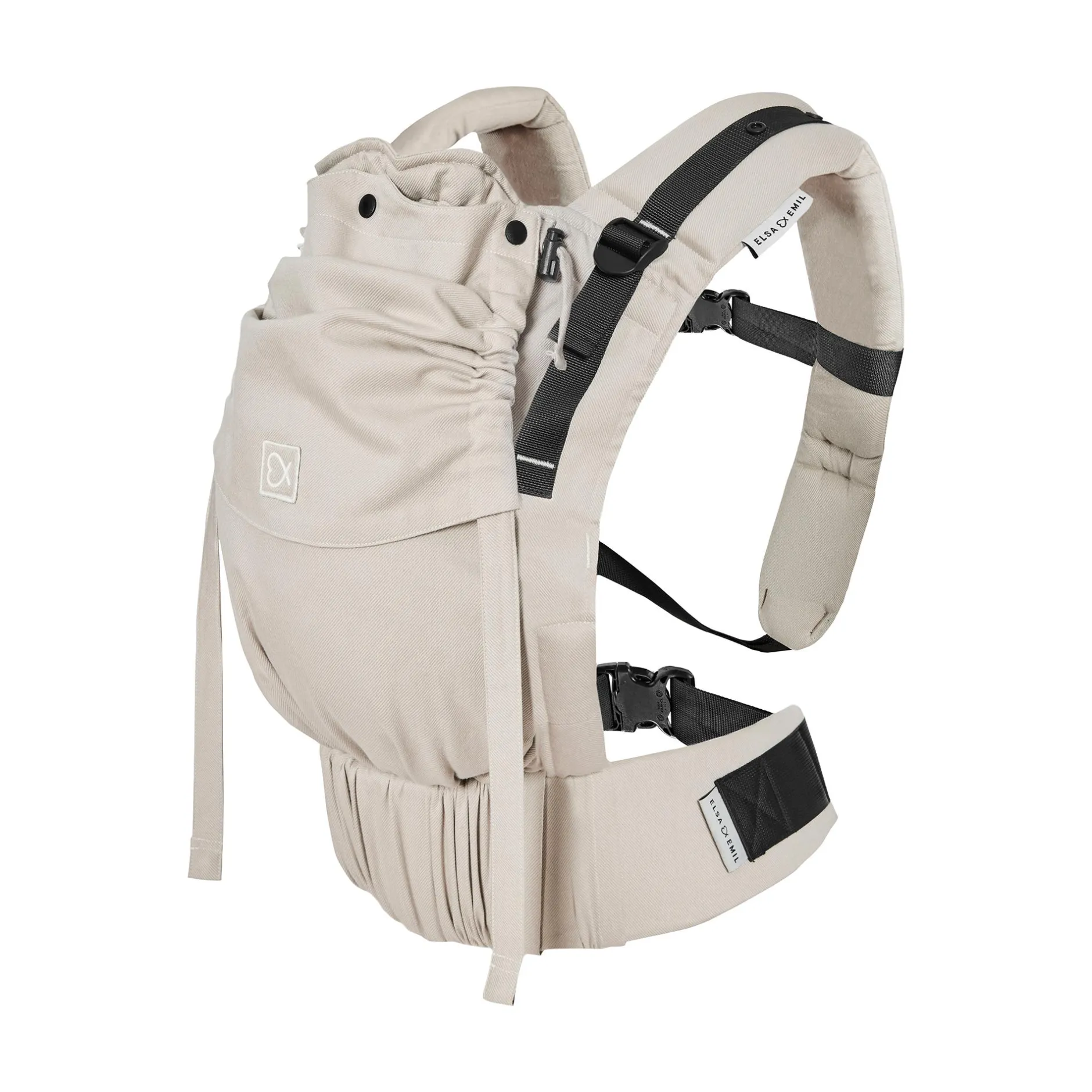 ELSA & EMIL Babytrage HUGIFY Fullbuckle Kängurubeige* Babytragen