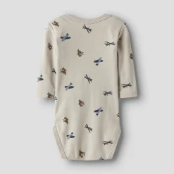 name it 3er Pack Langarmbodys Flugzeuge* Bodys