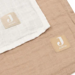 jollein 2er Set Mulltücher Biscuit/Ivory 115 x 115 cm* Mullwindeln|Mullwindeln