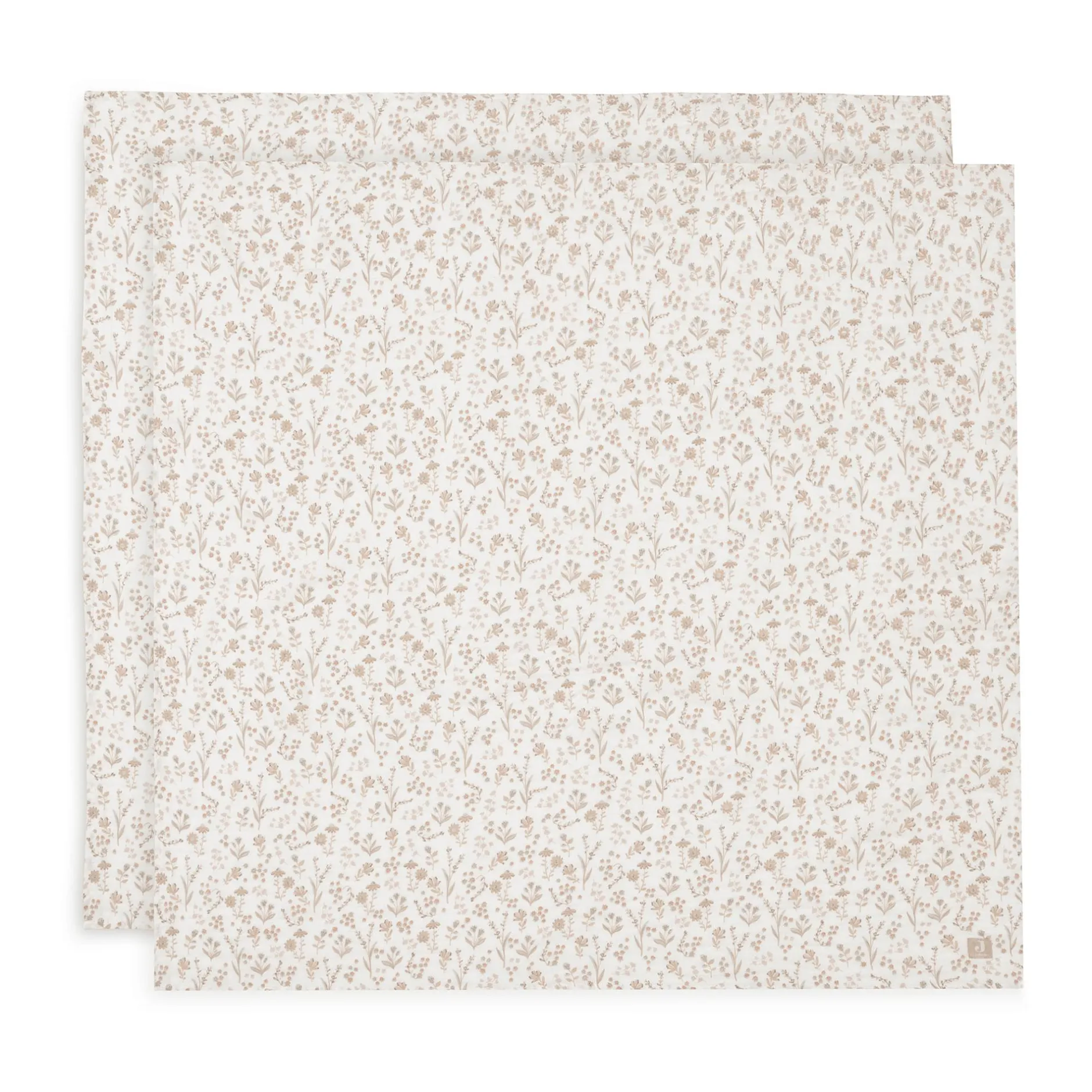 jollein 2er Set Mulltücher Bloomy 115 x 115 cm* Mullwindeln|Mullwindeln