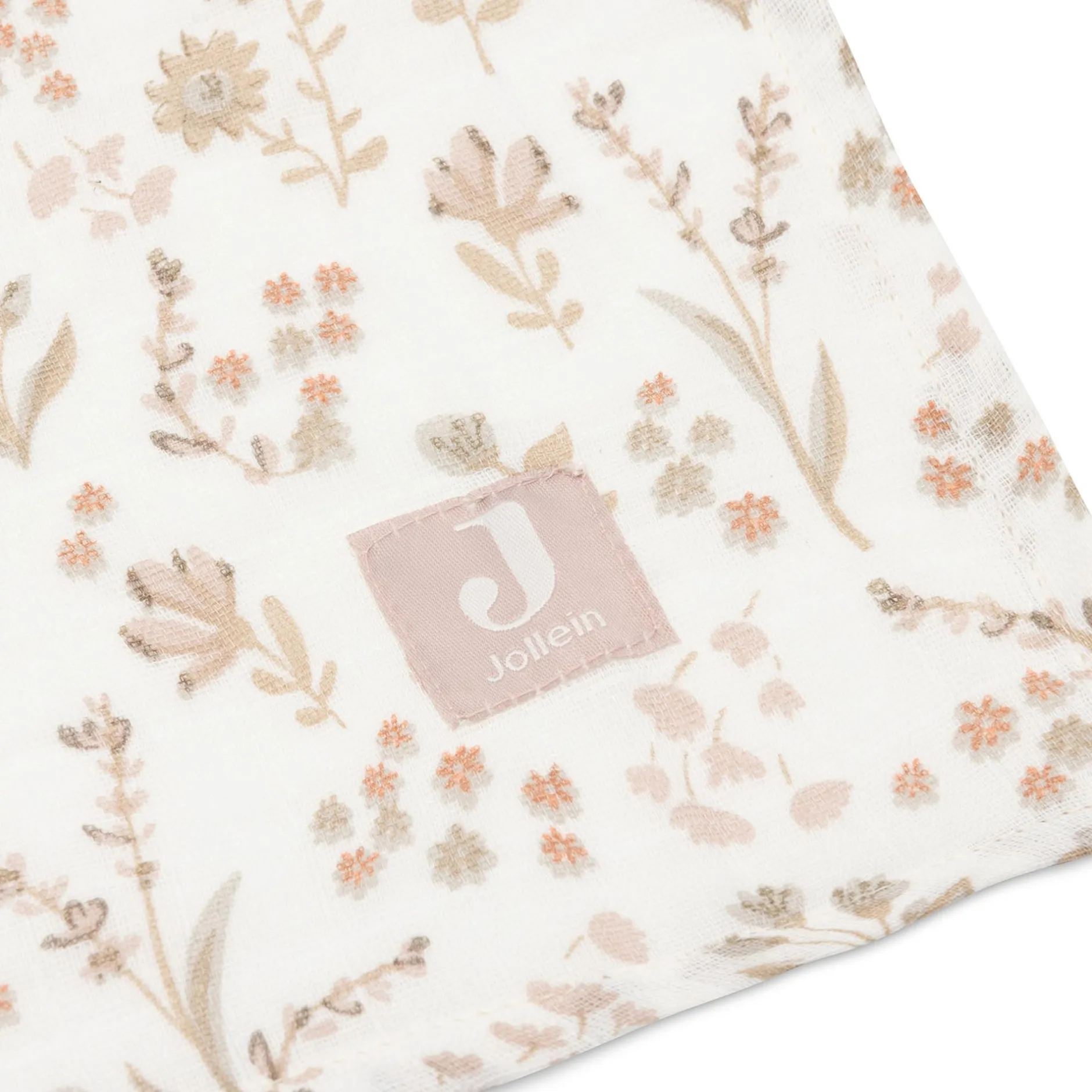jollein 2er Set Mulltücher Bloomy 115 x 115 cm* Mullwindeln|Mullwindeln