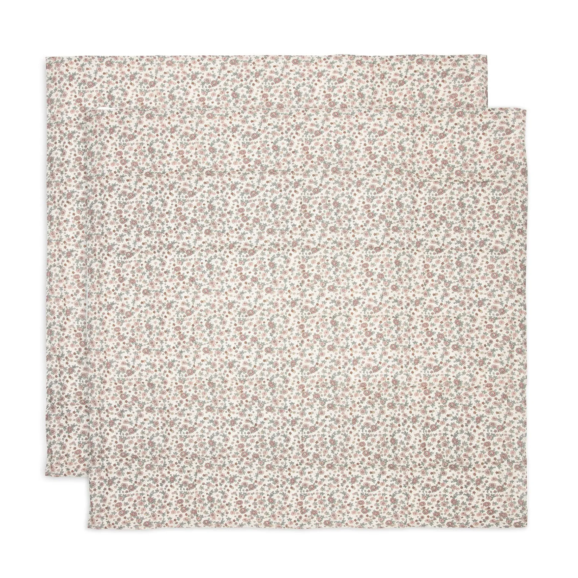 jollein 2er Set Mulltücher Blumen 115 x 115 cm* Mullwindeln|Mullwindeln