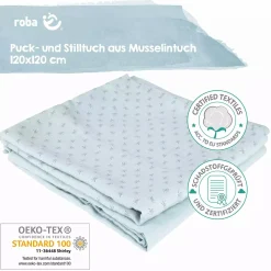 roba 2er Set Mulltücher Lil Planet* Spucktücher|Spucktücher