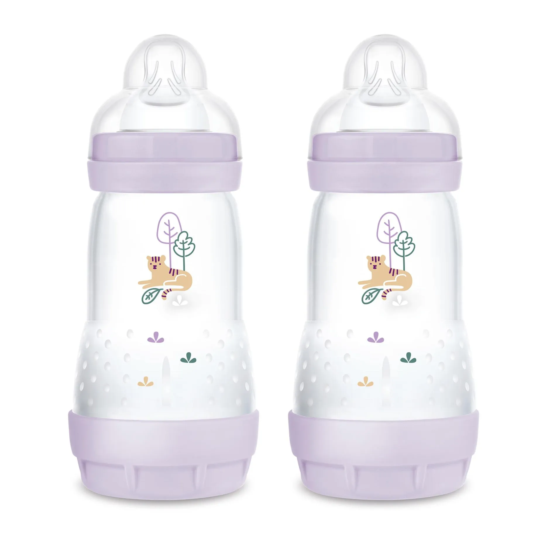 MAM 2er-Pack Babyflaschen Easy Start Anti-Colic 260 ml* Flaschen & Sauger