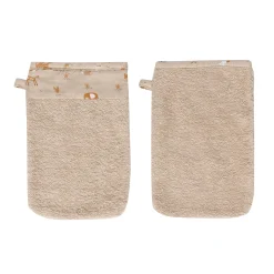 bu00e9bu00e9-jou 2er-Pack Waschhandschuh Steppe* Badetextilien|Badetextilien