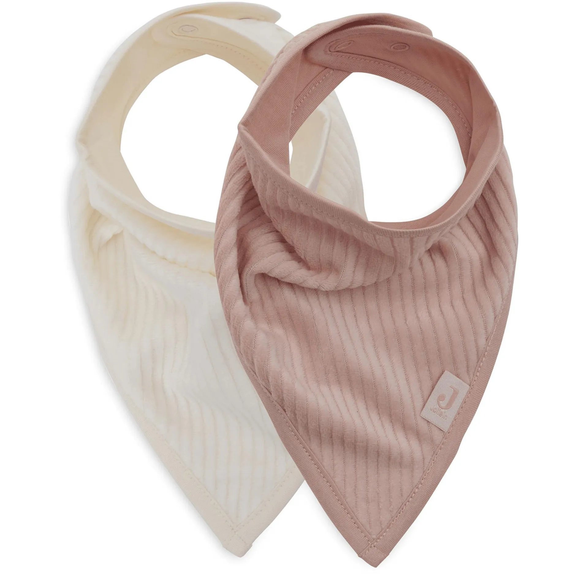 jollein 2er-Set Bandana Lätzchen Wild Rose / Ivory* Lätzchen|Lätzchen