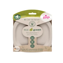 nip 2er-Set Kinderteller Eat Green* Besteck & Geschirr