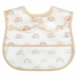LITTLE ONE 2er-Set Klettlätzchen Regenbogen* Lätzchen|Lätzchen
