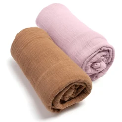 MEYCO 2er-Set Mulltücher 120 x 120 cm* Mullwindeln|Mullwindeln