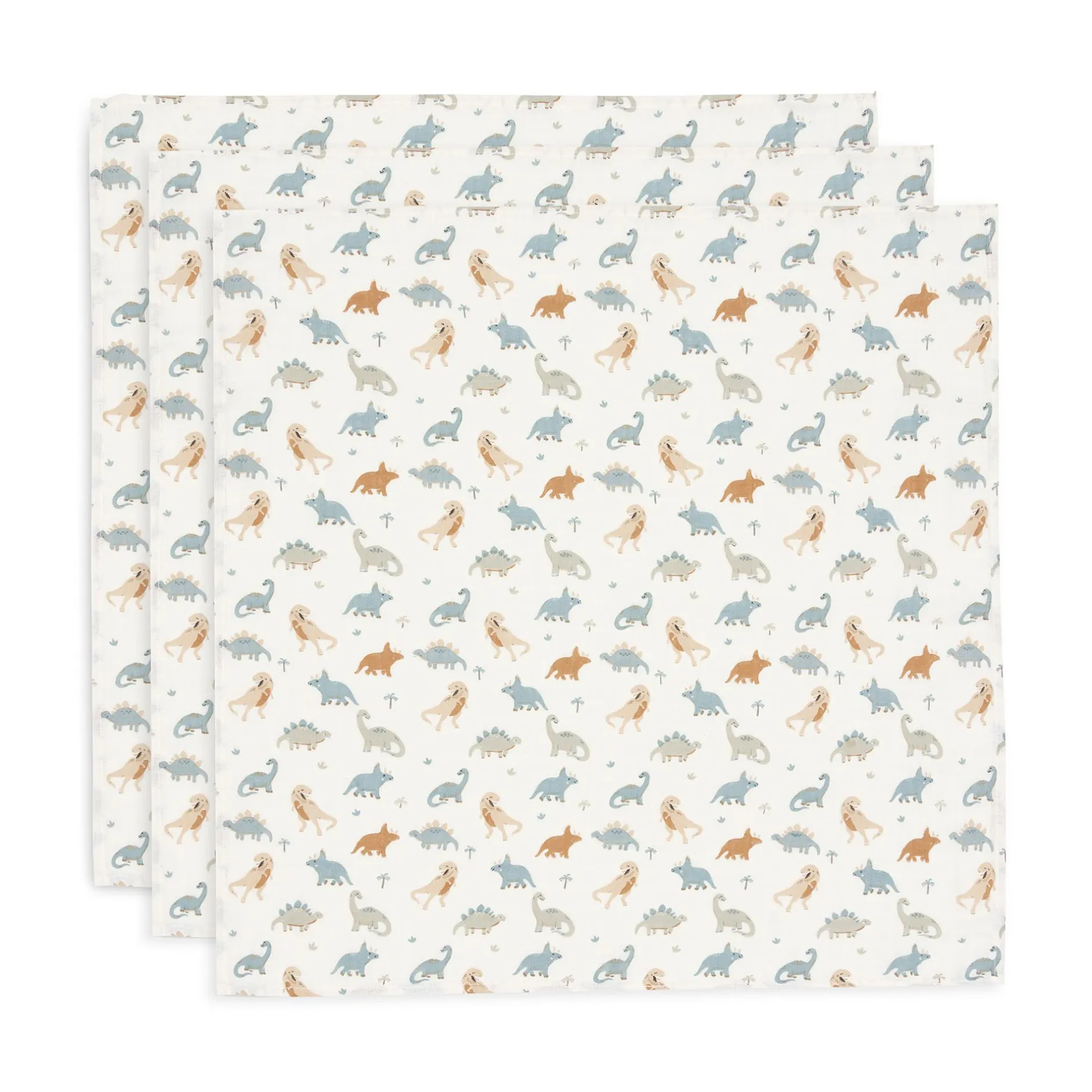jollein 3er-Set Mulltücher Roarsome 70 x 70 cm* Mullwindeln|Mullwindeln