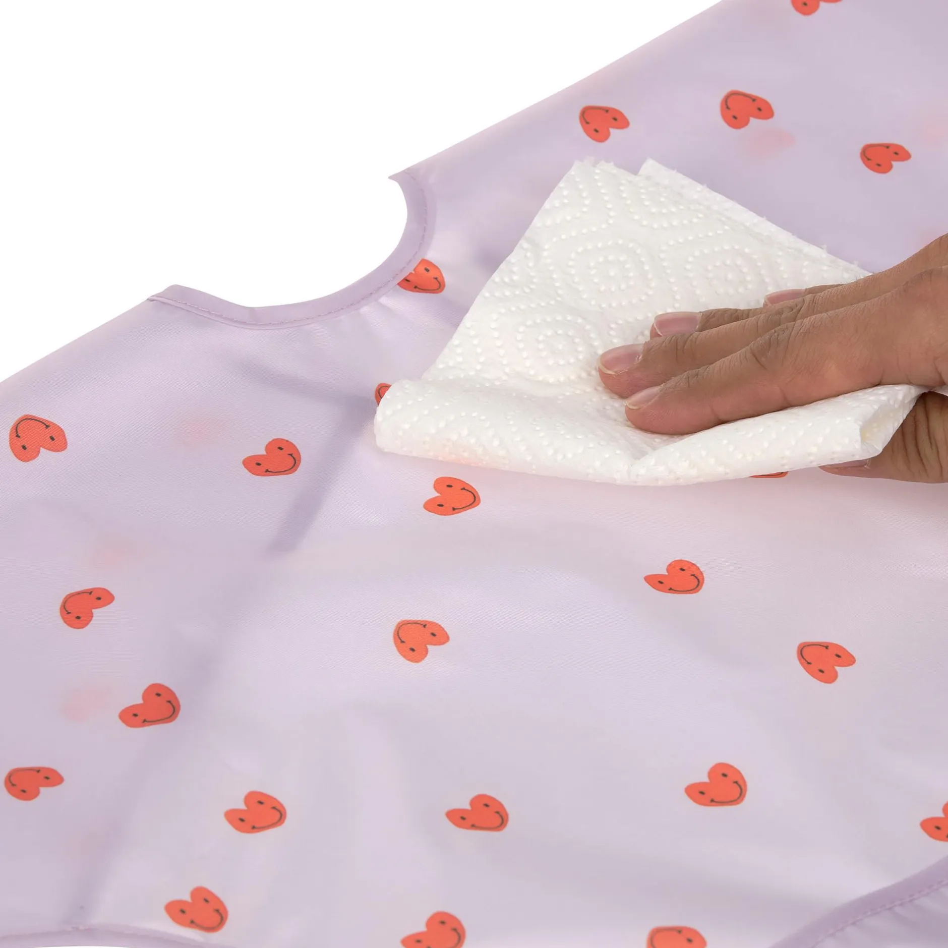 Lu00c4SSIG 2er-Set Ärmel-Lätzchen Heart* Lätzchen|Lätzchen