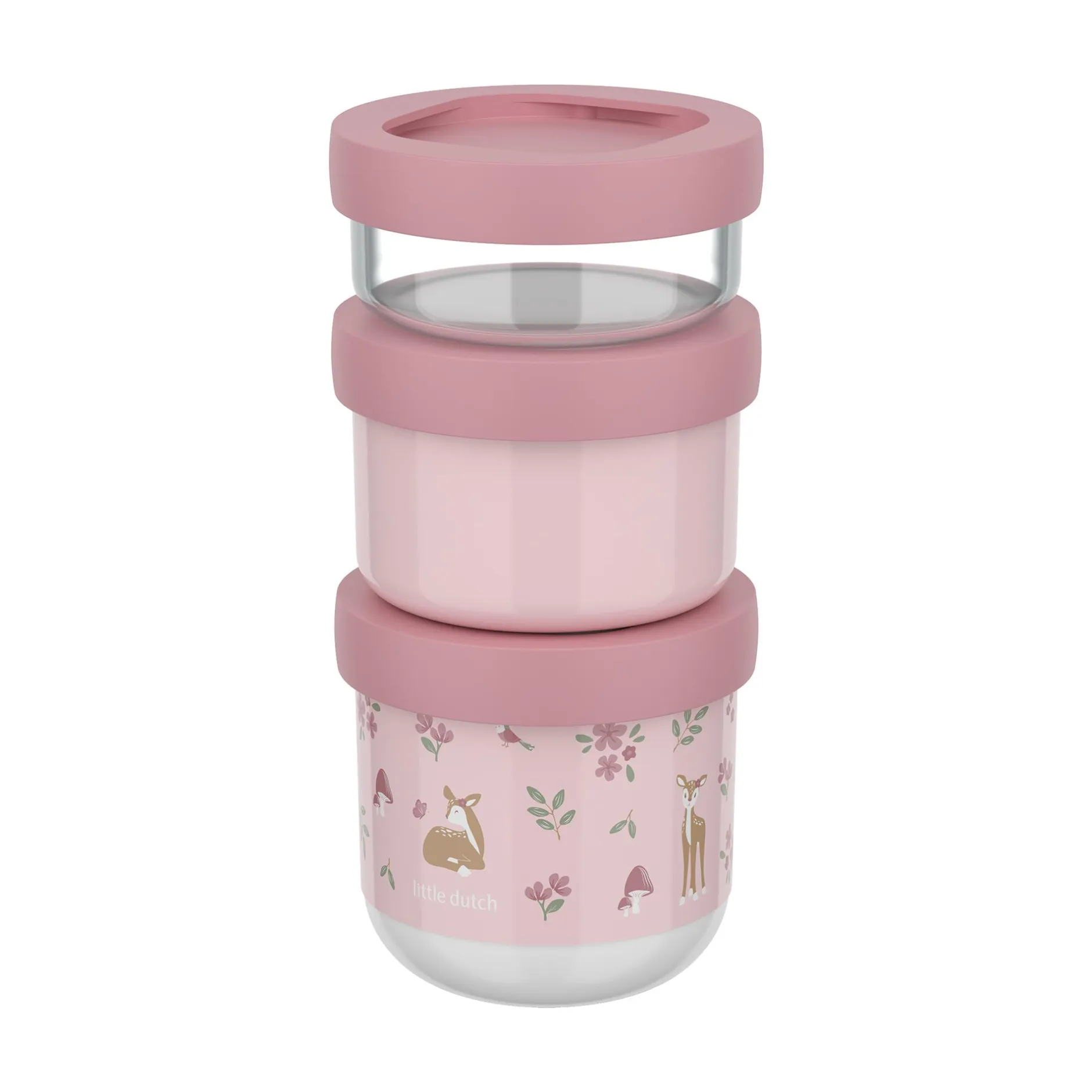 MEPAL 3er-Set Snackbox Mio Fairy Garden* Nahrungsbehälter