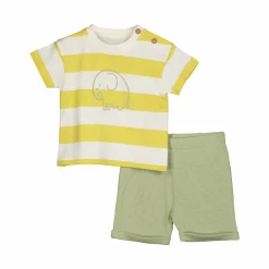 blue seven 2er-Set T-Shirt und Shorts Elefant* Oberteile