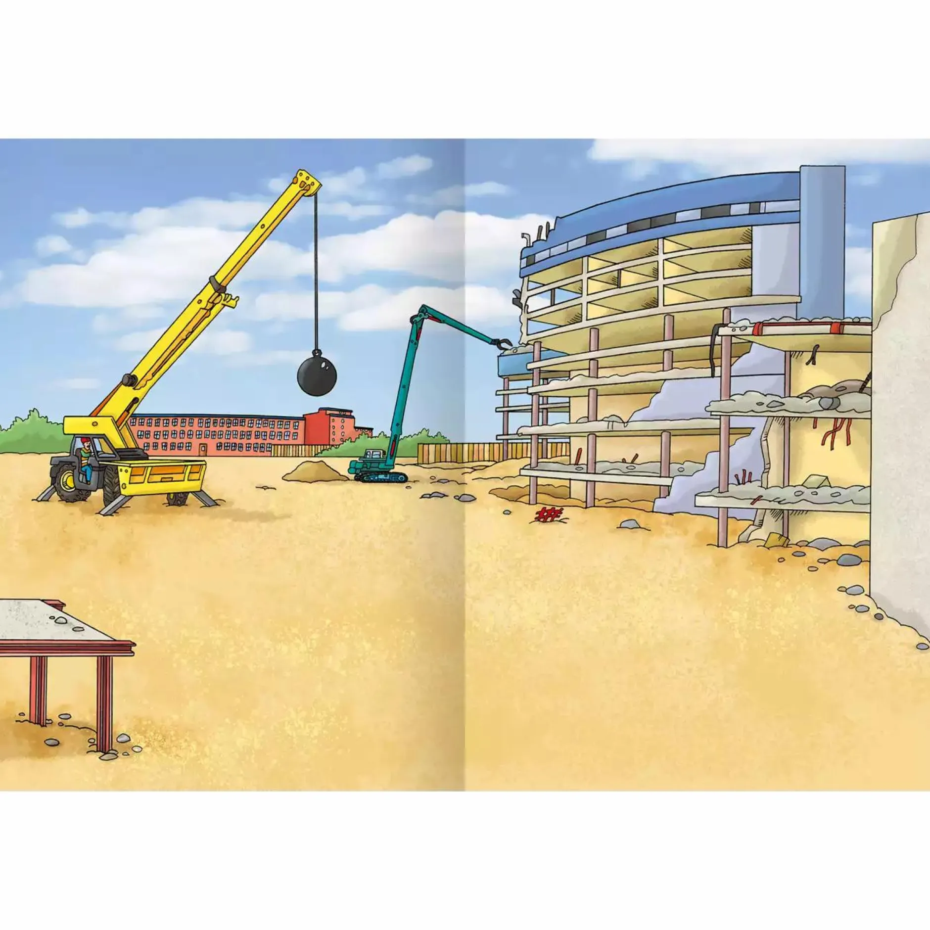 arsEdition Erstes Stickern - Baustelle*Kinder Kinderbücher|Spielzeug Ab 3 Jahren