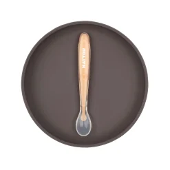 Nattou Esslern-Set aubergine/pfirsich* Besteck & Geschirr