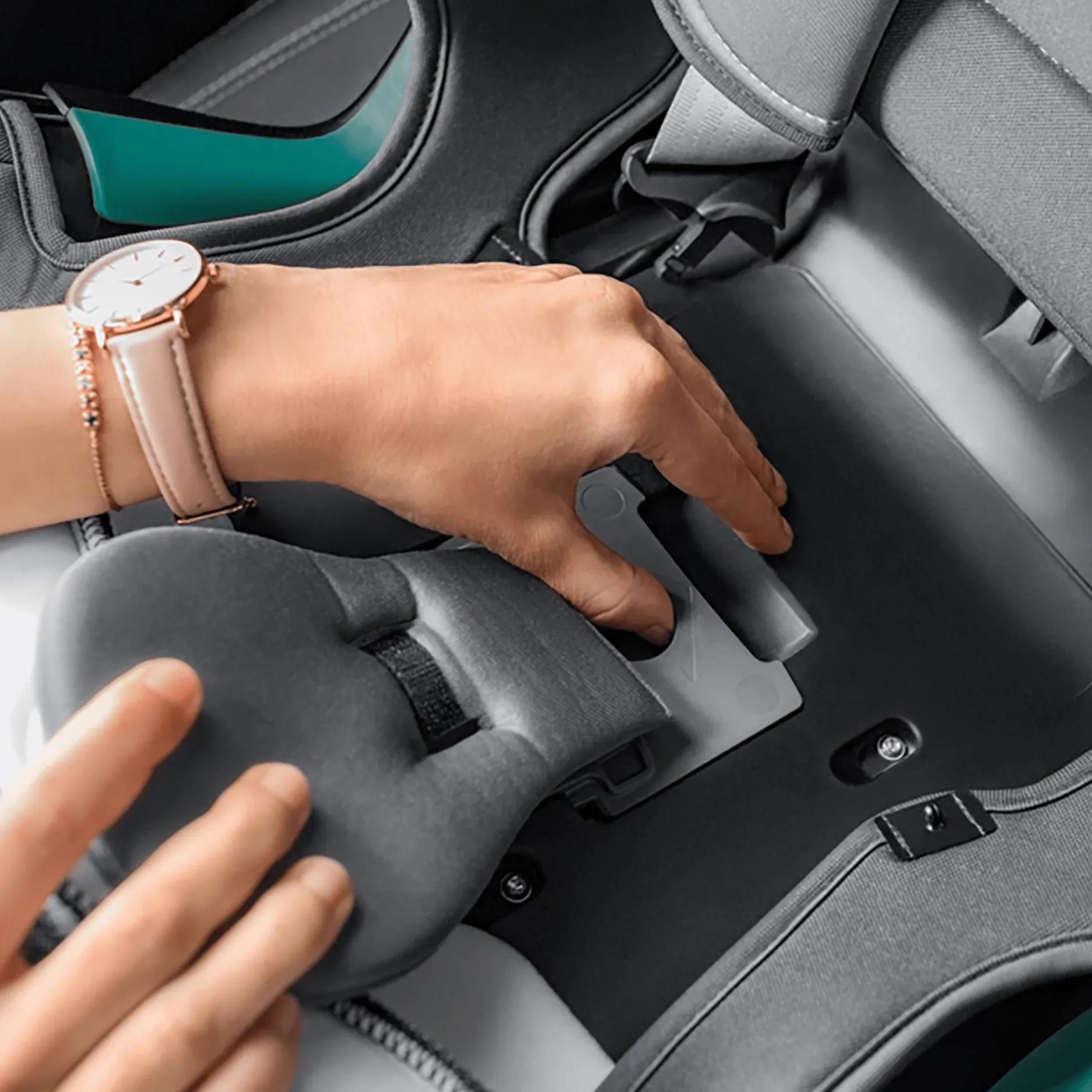 Britax Ru00f6mer EVOLVAFIX Midnight Grey*Kinder Kindersitze Isofix|Kindersitze 9-36 Kg, Gruppe 1/2/3