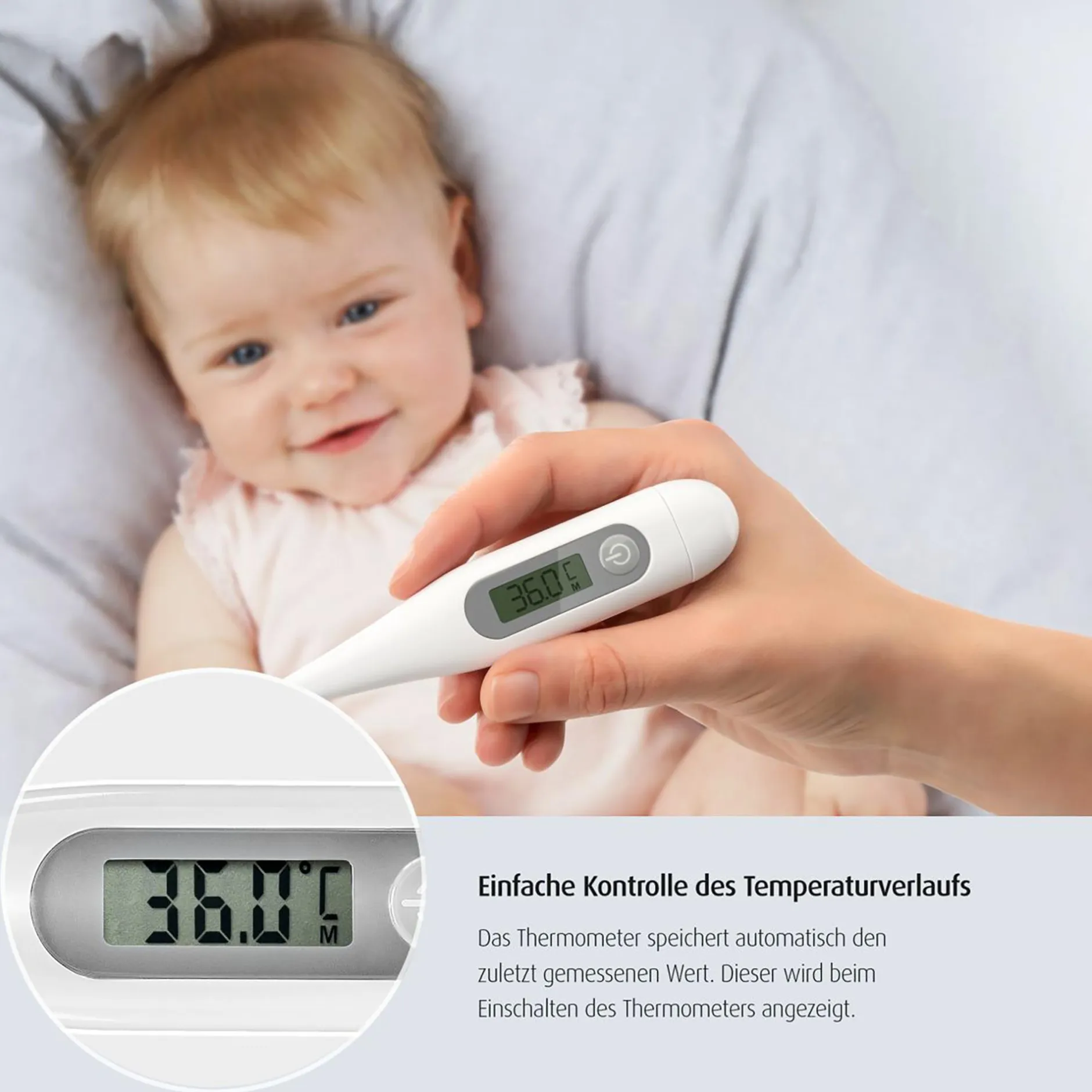 reer ExpressTemp Digitales Fieberthermometer* Hausapotheke