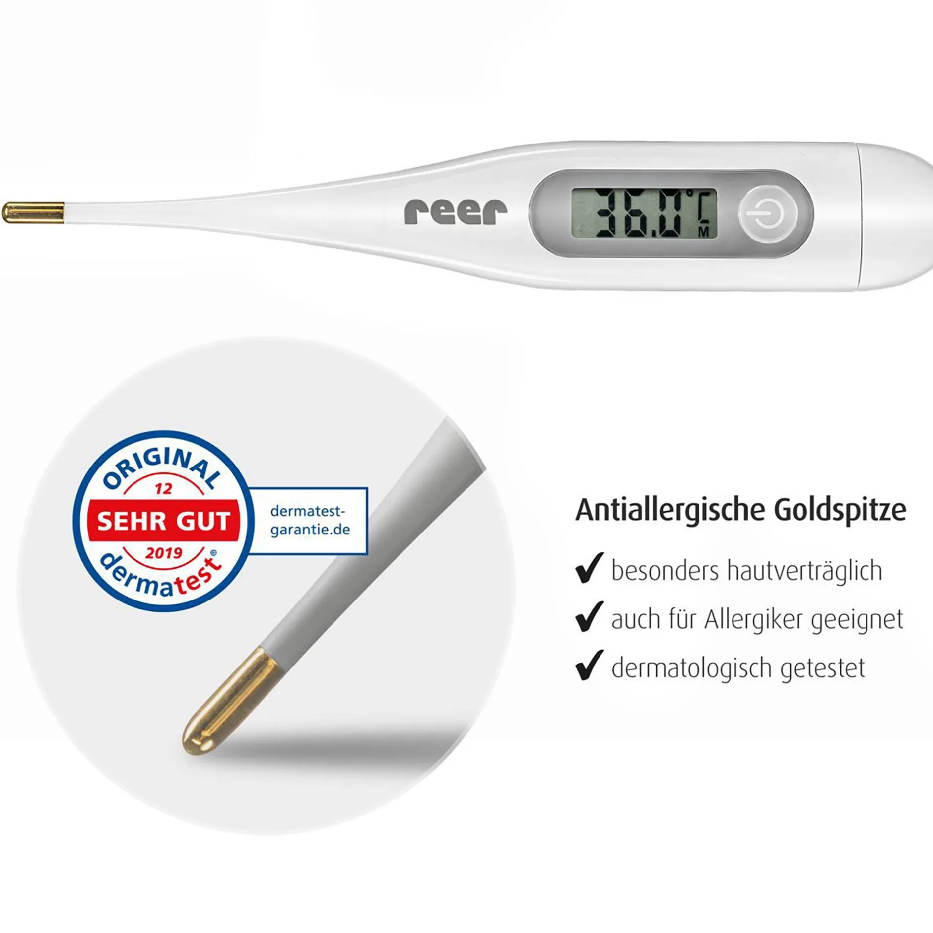 reer ExpressTemp Digitales Fieberthermometer* Hausapotheke