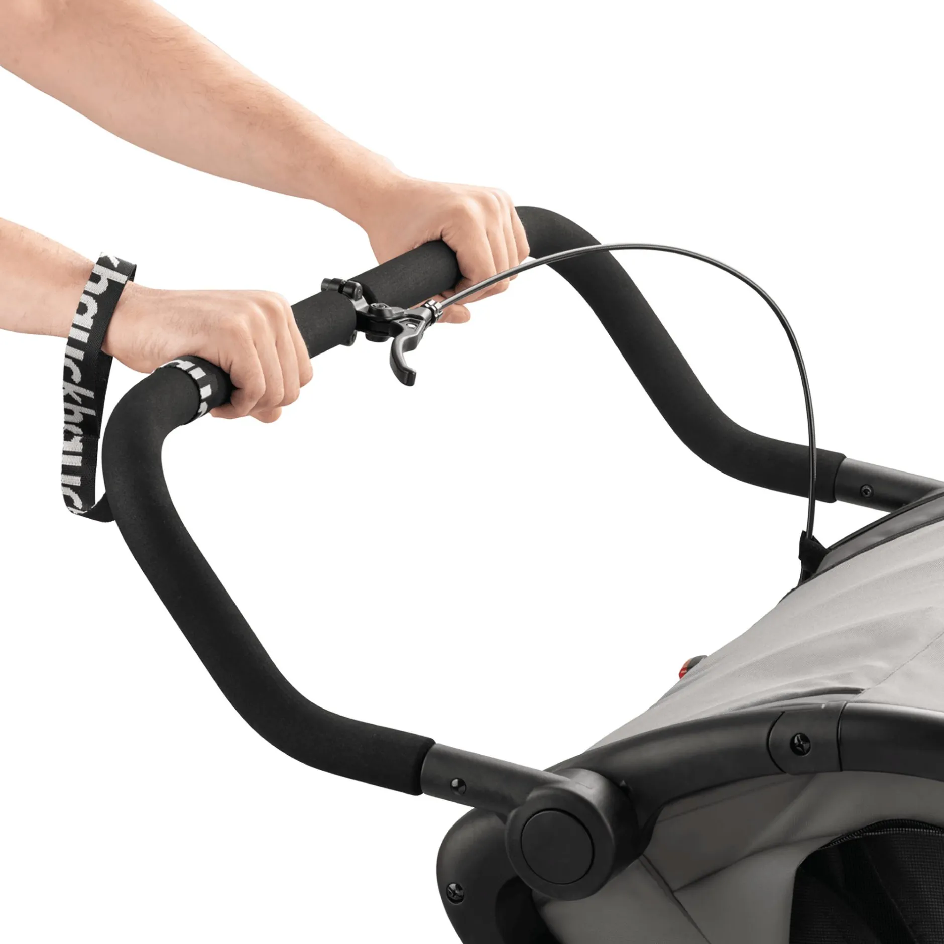 hauck Fahrradanhänger Bike n Walk Duo Light Grey* Fahrradanhänger