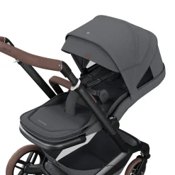 MAXI-COSI Premium Fame Gestell Twillic Graphite*Kinder Kombi-Kinderwagen