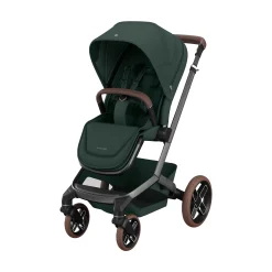 MAXI-COSI Premium Fame Gestell Twillic Green*Kinder Kombi-Kinderwagen