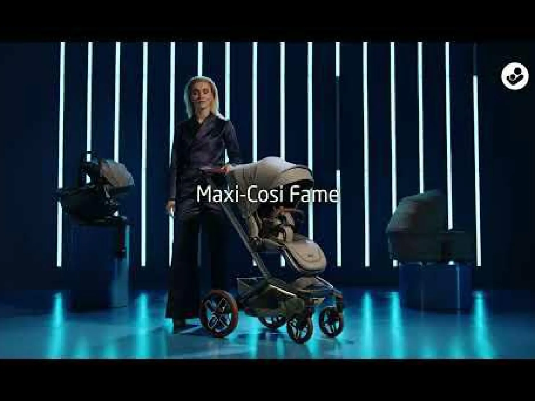 MAXI-COSI Premium Fame Set Graphite*Kinder Kinderwagen Komplettsets