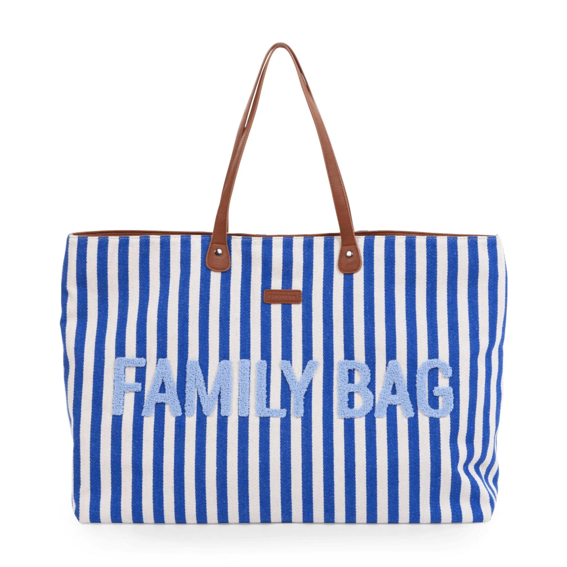 CHILDHOME Family Bag Tragetasche Blau gestreift* Wickeltaschen
