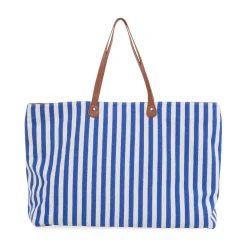 CHILDHOME Family Bag Tragetasche Blau gestreift* Wickeltaschen