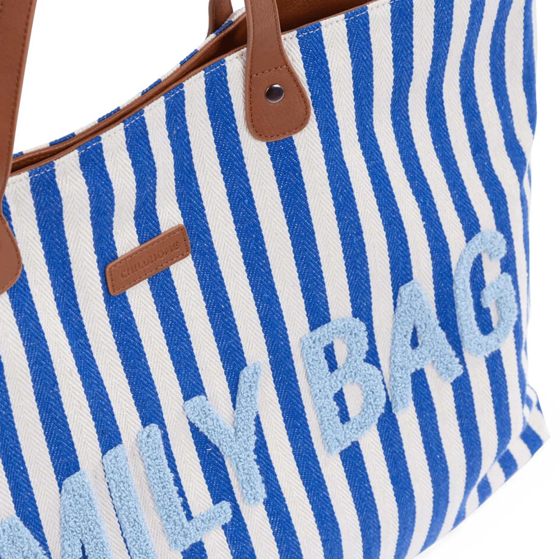 CHILDHOME Family Bag Tragetasche Blau gestreift* Wickeltaschen