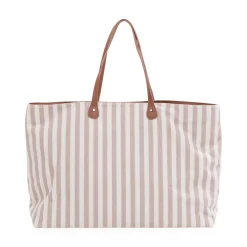 CHILDHOME Family Bag Tragetasche Nude gestreift* Wickeltaschen