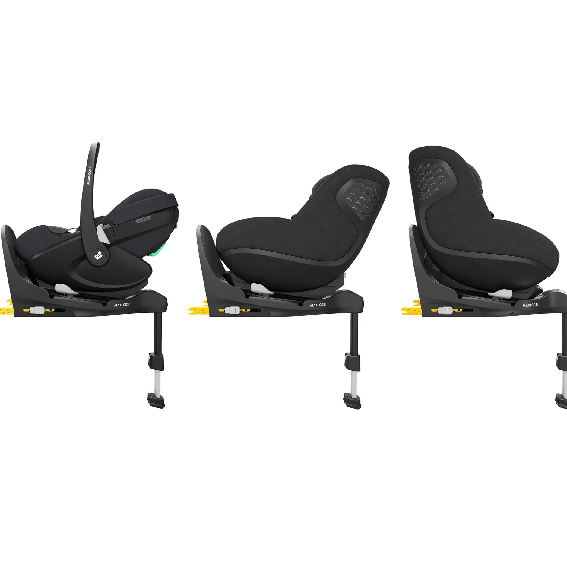 MAXI-COSI Premium FamilyFix 360 Pro*Kinder Isofix Stationen