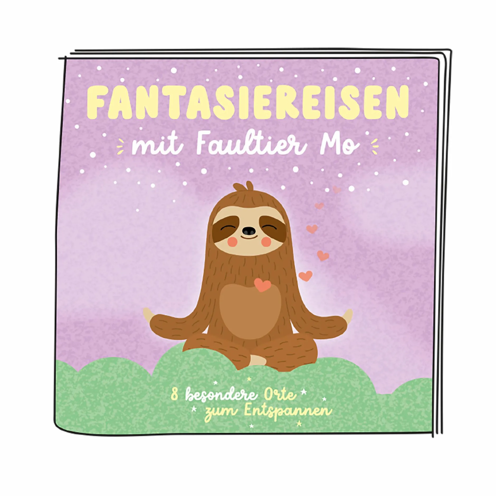 tonies Fantasiereisen mit Faultier Mo - 8 besondere Orte zum Entspannen*Kinder Musik|Spielzeug Ab 4 Jahren