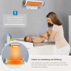 reer FeelWell Wickeltisch-Wärmestrahler* Heizstrahler