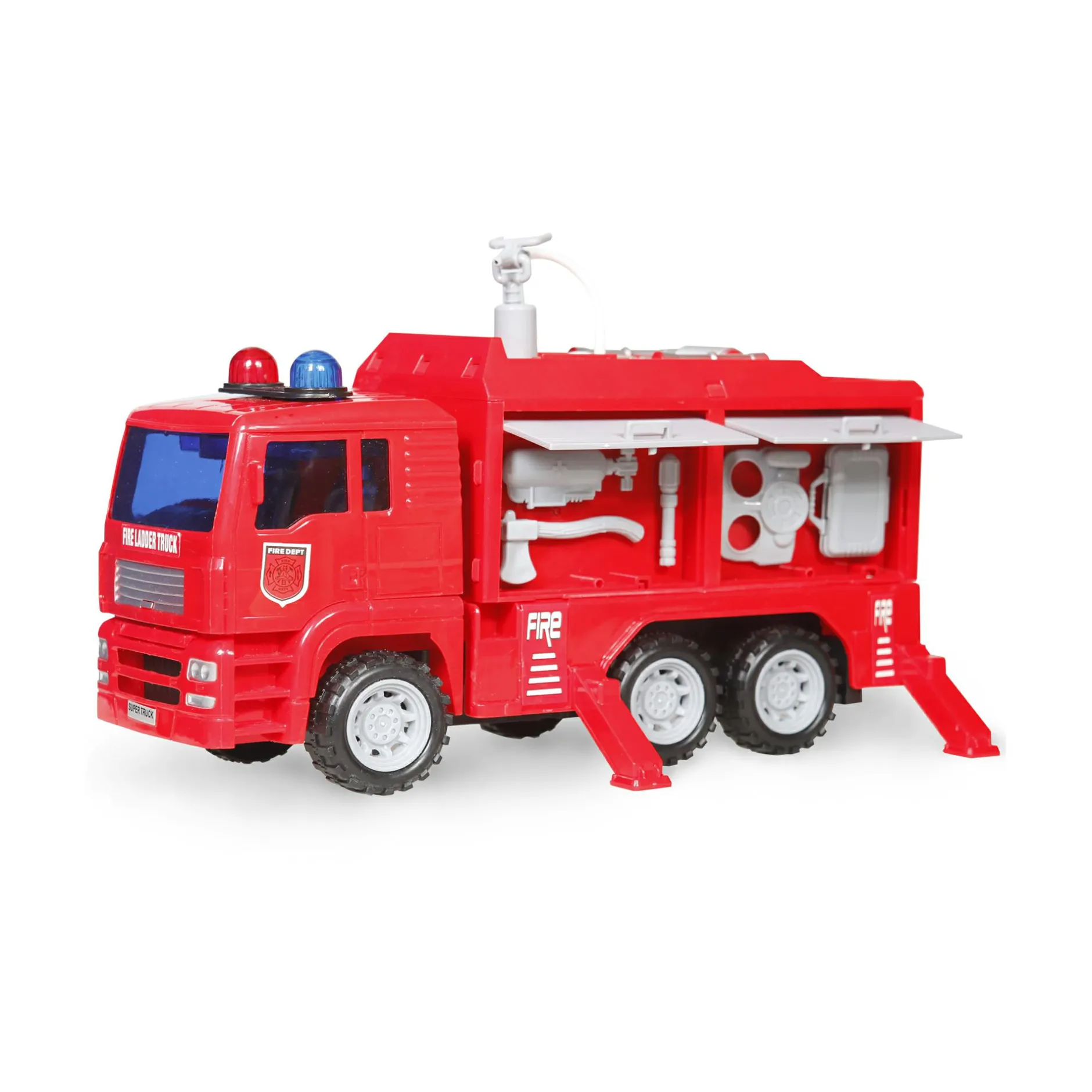 SPEEDZONE Feuerwehrauto mit Löschfunktion*Kinder Lernspielzeug