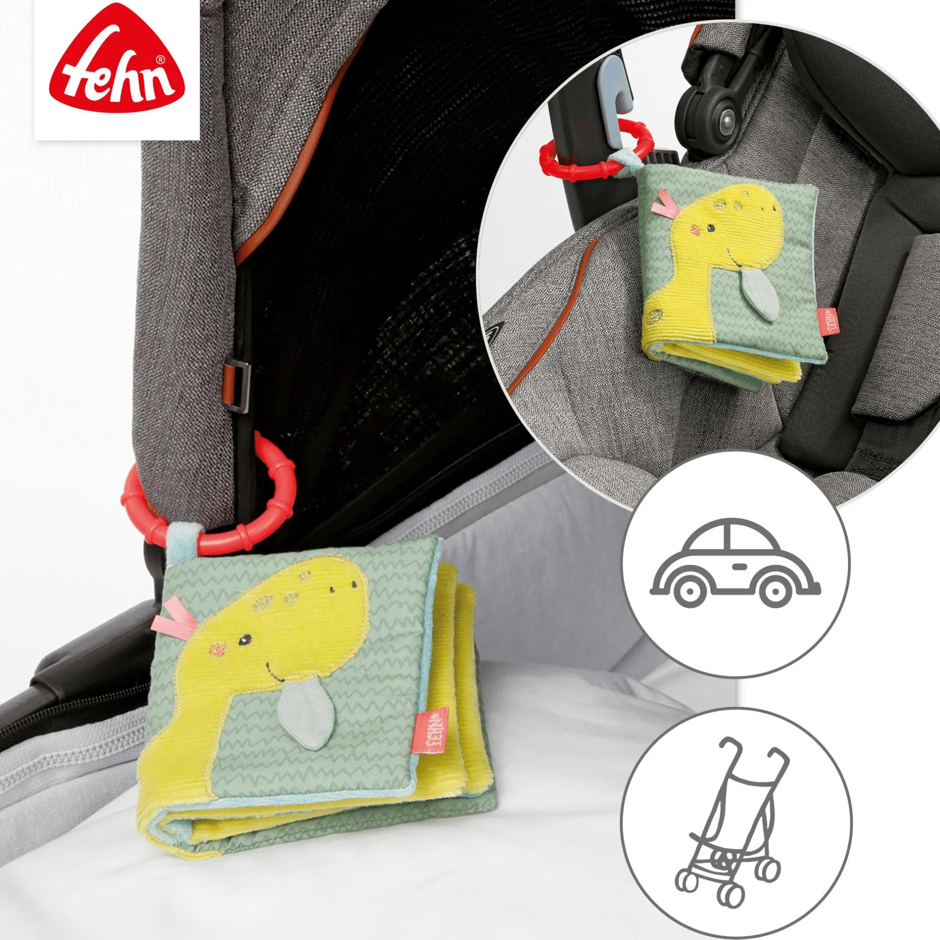 fehn Fühlbuch Happy Dino*Kinder Kinderbücher