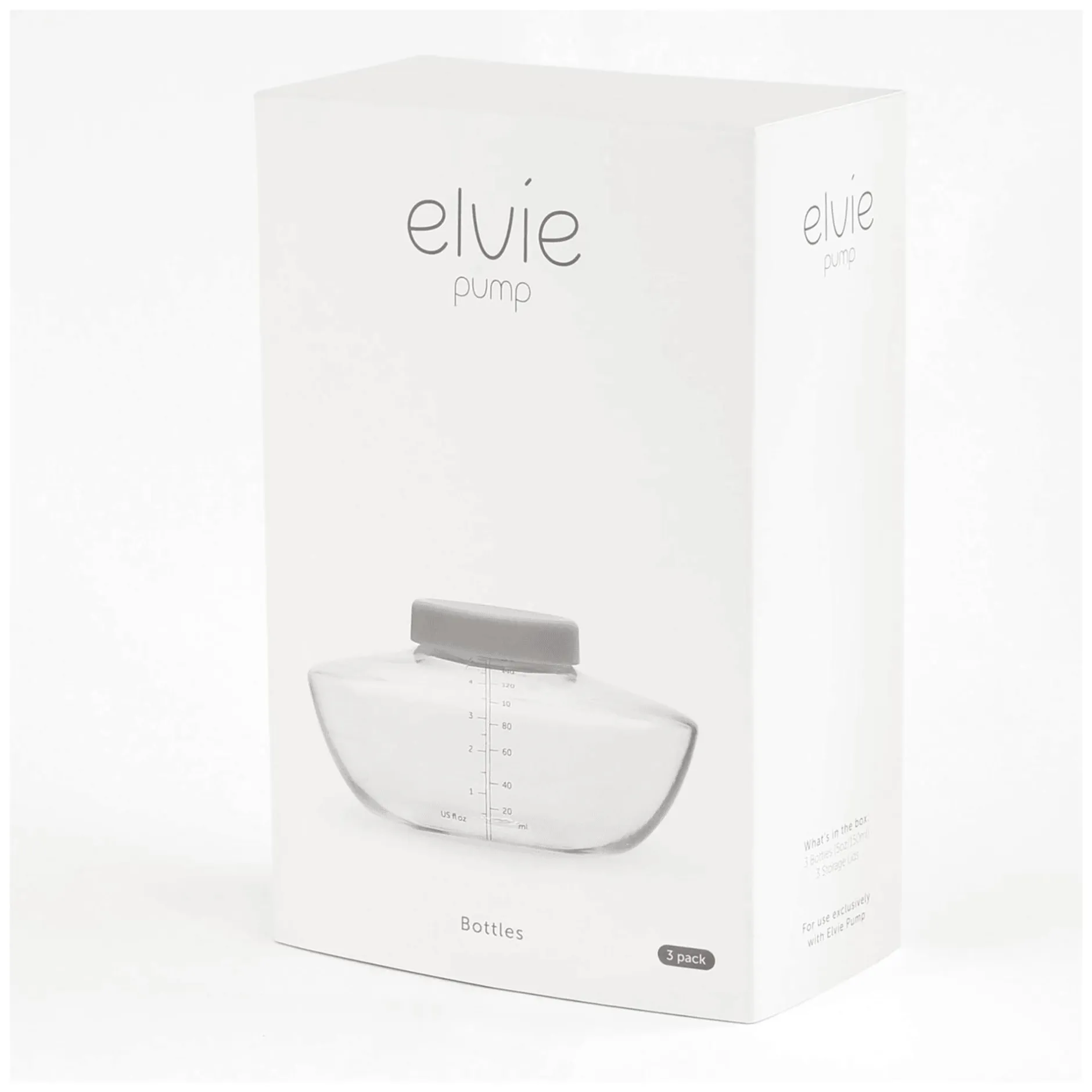 elvie Flaschen für Pump* Milchpumpen