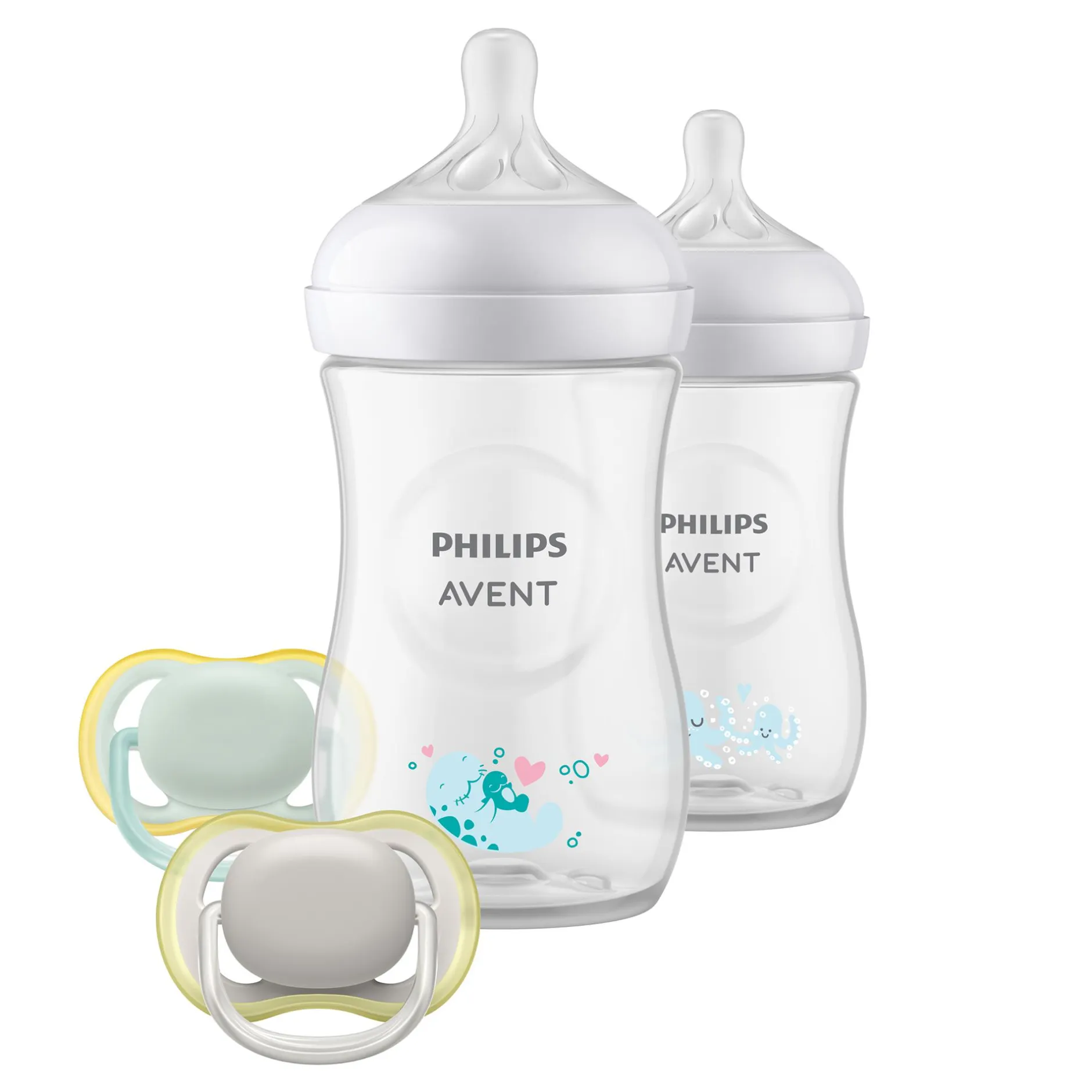 PHILIPS AVENT Flaschen-Set Natural Response Unterwasserwelt SCD837/11* Flaschen & Sauger