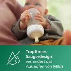 PHILIPS AVENT Flaschen-Starter-Set Glas Natural Response SCD879/11* Flaschen & Sauger