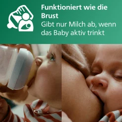 PHILIPS AVENT Flaschen-Starter-Set Glas Natural Response SCD878/11* Flaschen & Sauger
