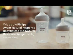 PHILIPS AVENT Flaschen-Starter-Set Natural Response SCD838/12* Flaschen & Sauger